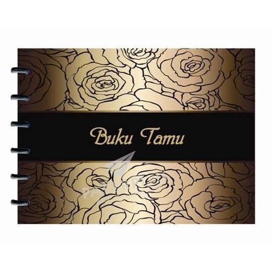 

teukuzulfikar37 Buku Tamu Kancing Hologram Bunga Coklat TERLARIS TERPERCAYA ORIGINAL