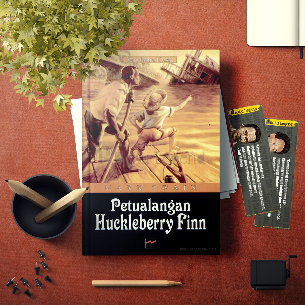 Buku Petualangan Huckleberry Finn - Mark Twain