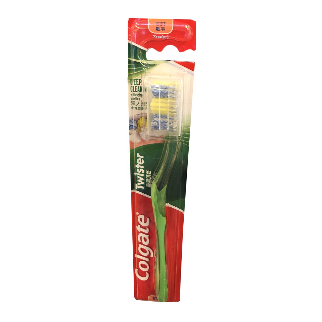 Colgate Twister Deep Cleansing Sikat Gigi Toothbrush Kolget