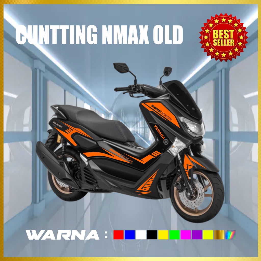 STICKER CUTTING YAMAHA NMAX OLD CUTTING STICKER NMAX LAMA