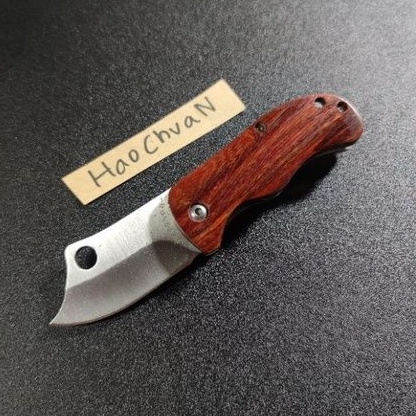 Pisau Lipat Kaminari Japan D318 Turtle Head/ Pisau Outdoor/ Pisau Survival