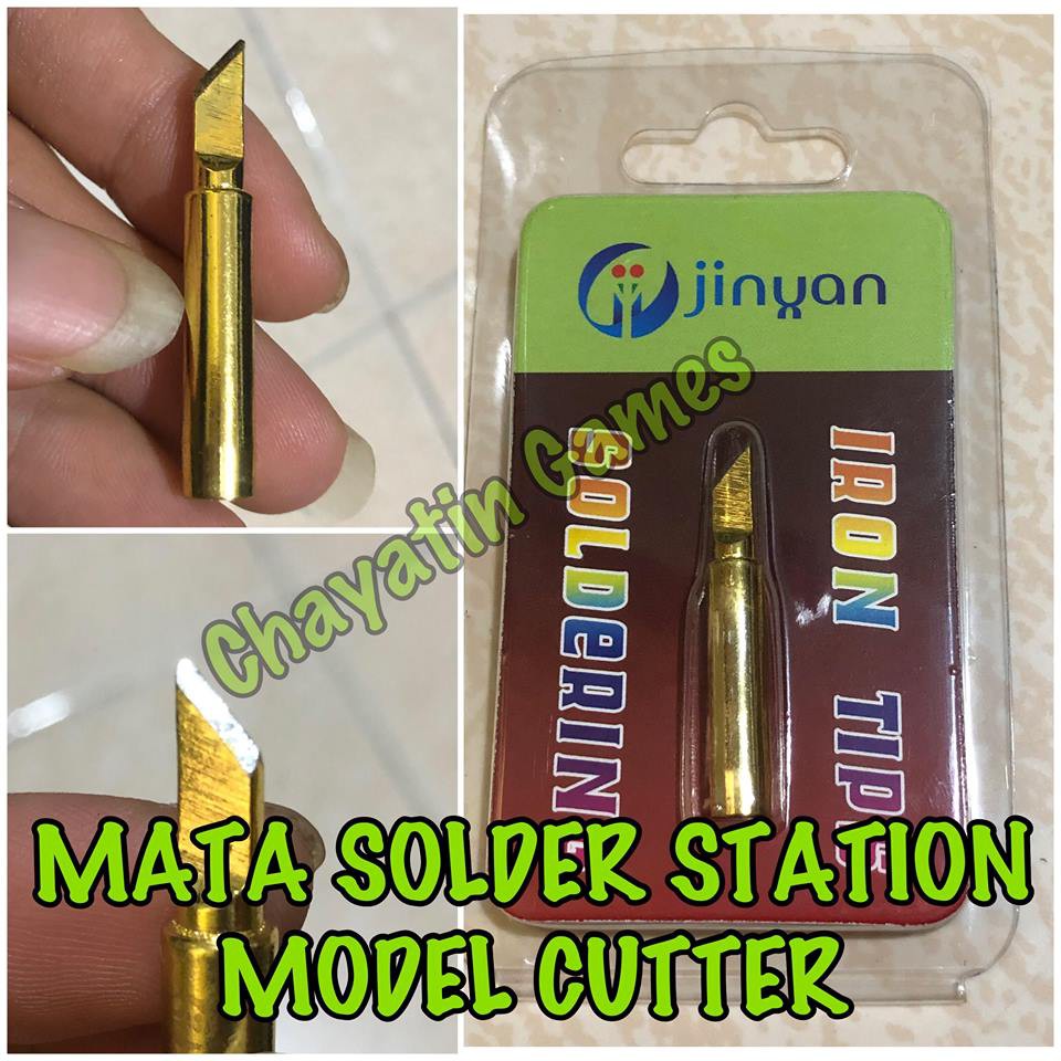 MATA SOLDER STATION ORI JINYAN 900M-T MODEL CUTTER WARNA EMAS - GOLD