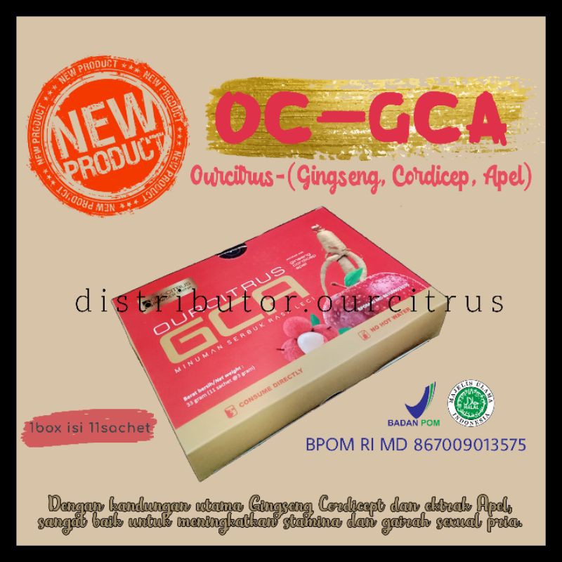GCA OURCITRUS / OC GCA / GCA / OURCITRUS GCA