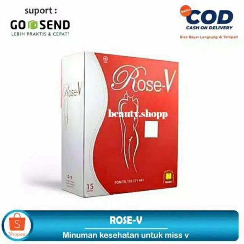 ROSE-V ORIGINAL NATURAL NUSANTARA minuman herbal solusi keputihan dan kewanitaan