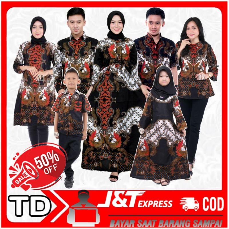 Grosir Couple Batik Keluarga || Setelan Couple Batik Ayah Ibu Anak Cewek LRJ5XJGcBWVyGdW