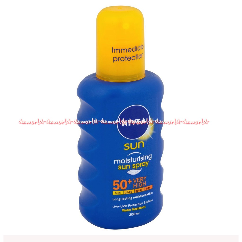 Nivea Sun Protect And Moisture SPF 50 Very High 200ml Tahan Air Water Resistant