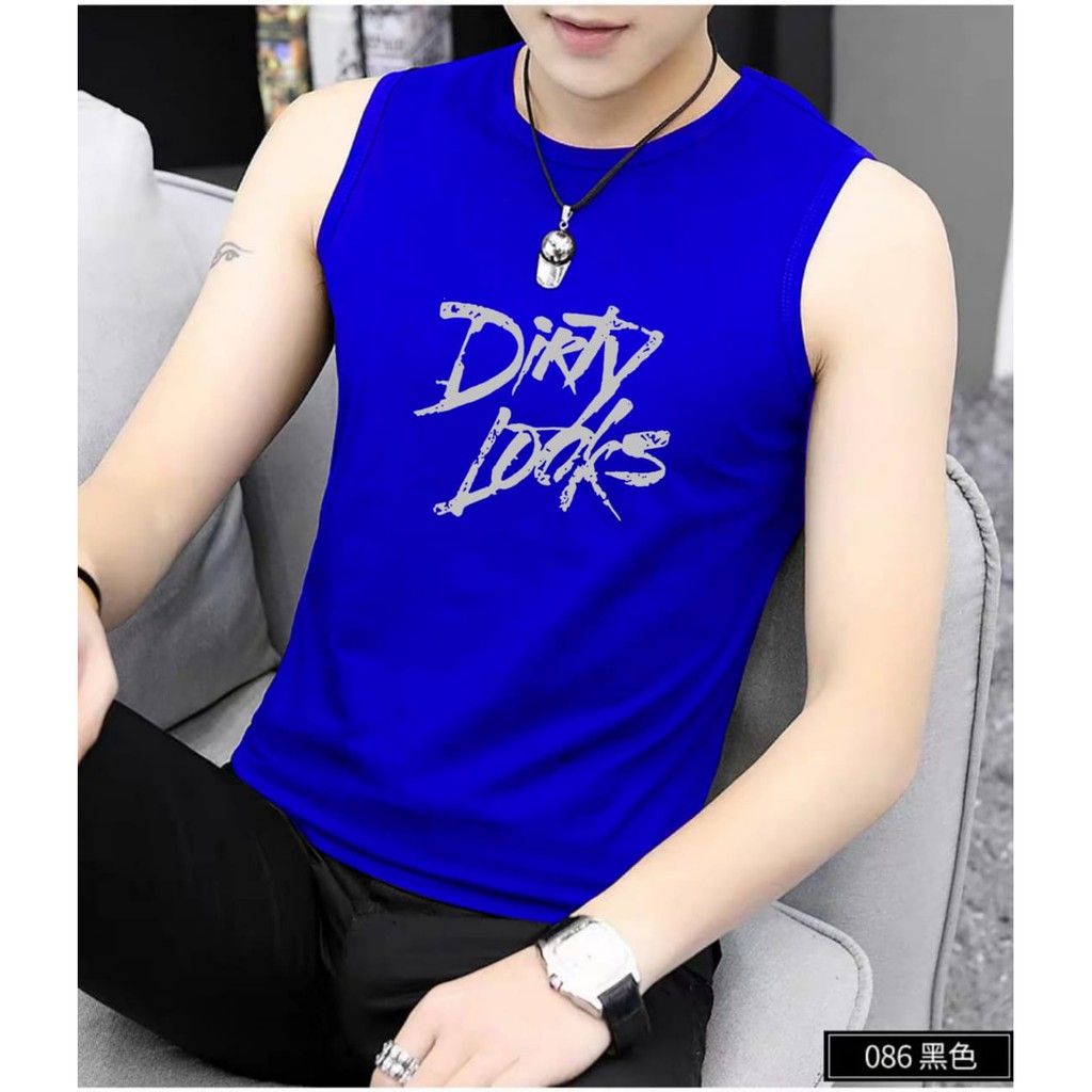 DS - SINGLET DIRTY LOOKS /singlet terbaru / kaos dalam