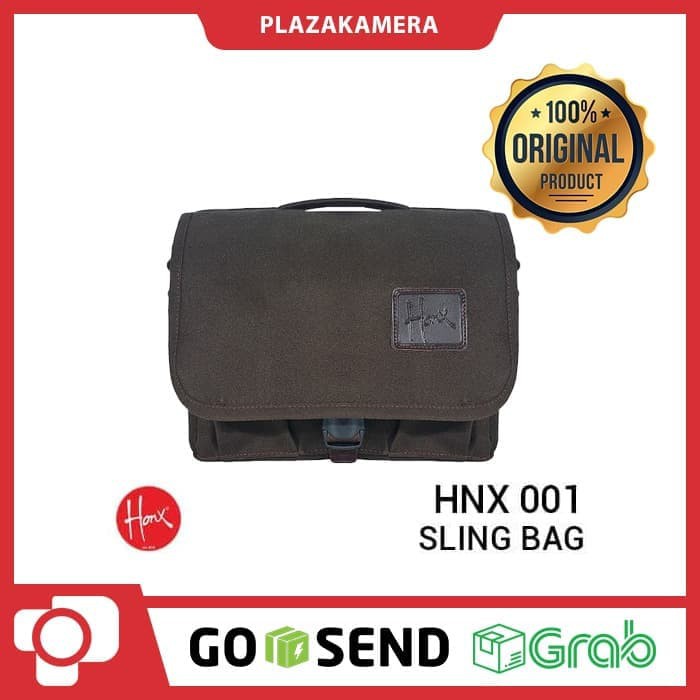 HONX HNX 001 Sling Bag Brown - Tas Selempang Kamera