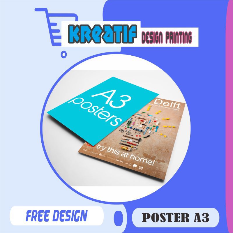 

Cetak Poster Bahan Art Carton-Ukuran A3