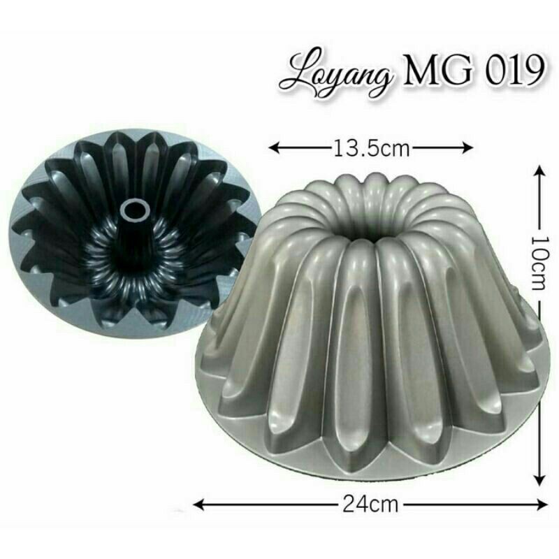 loyang kue MG 019 / loyang anti lengket / loyang sultan