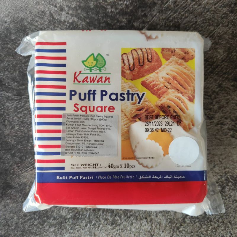 

Kawan Puff Pastry Square 400gr