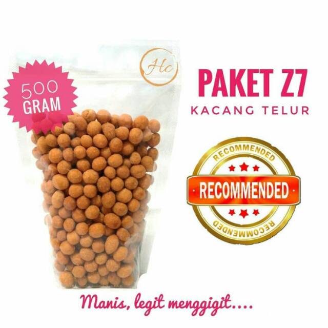 

Snack kiloan kacang telur