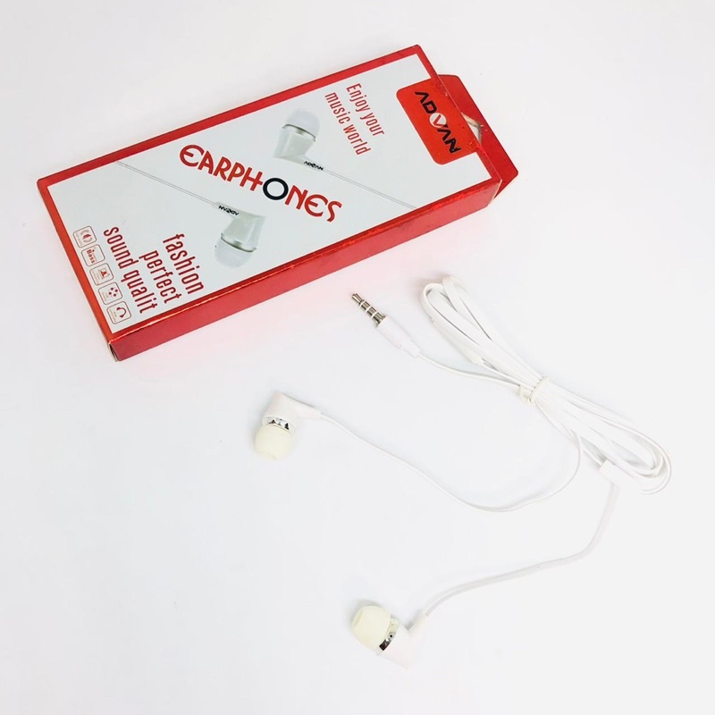 PROMO HANDSFREE ADVAN EARPHONE FASHION HIGH QUALITY