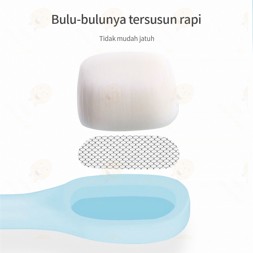 Sikat gigi bayi anak lembut Baby oral cleaner toothbrush untuk 2-10 tahun