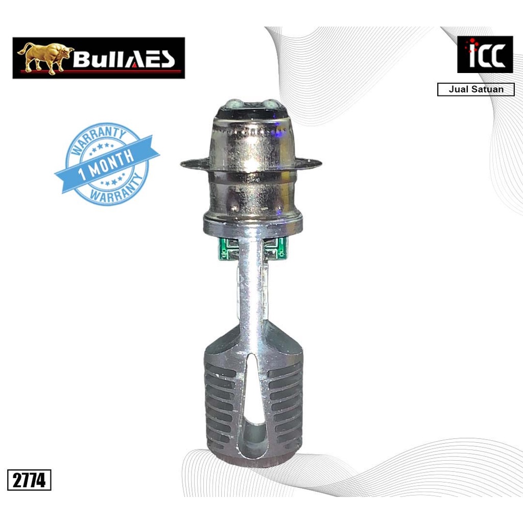 Lampu Led H6 12 titik Led 2  Sisi  Merk ICC LM02 SKU-2774