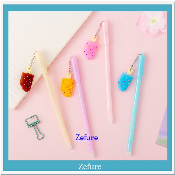 COD PULPEN GEL MOTIF ICE CREAM LUCU IMUT / BOLPEN GEL KARAKTER/pulpen aesthetic