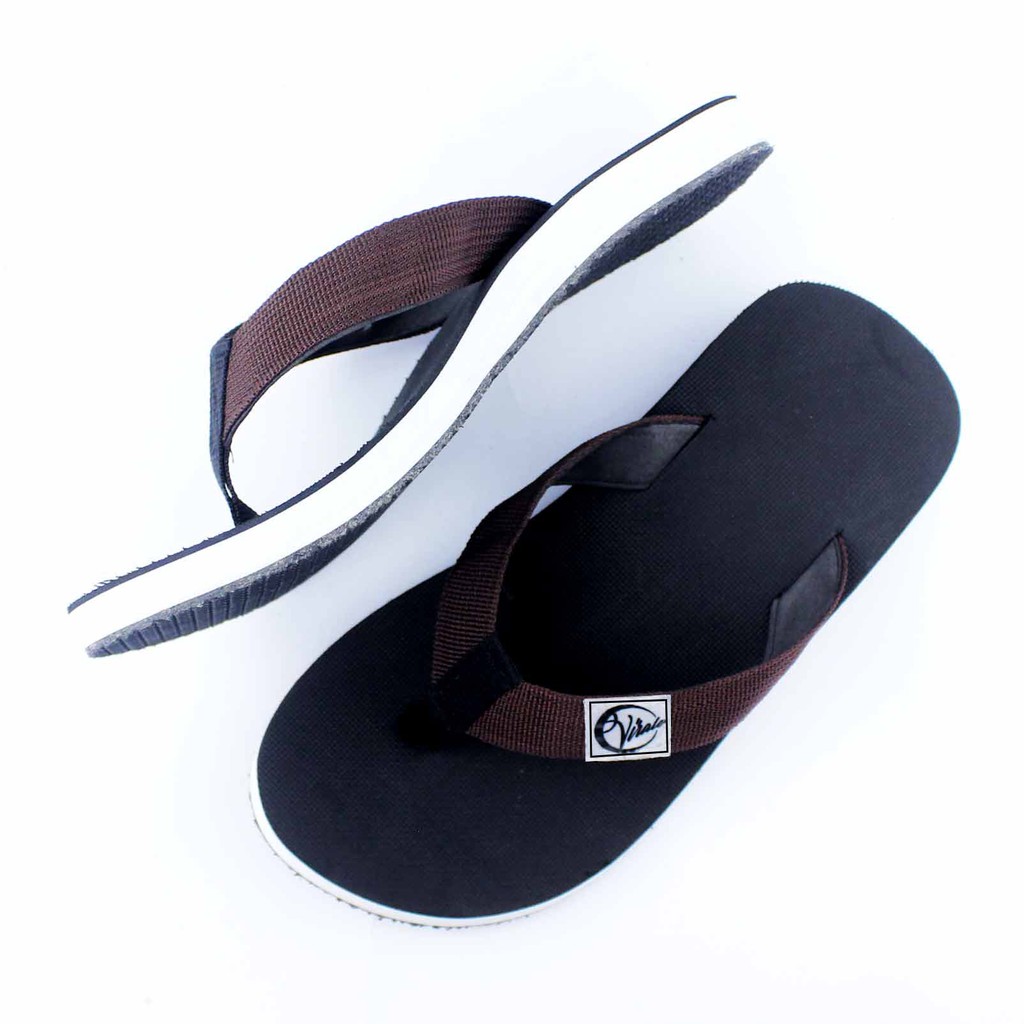 Sandal Jepit Pria Virale - Sandal Spons - Sandal Murah BELI 1 GRATIS 1 FT-VL CK