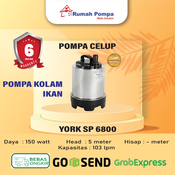 POMPA CELUP MAGNETIC YORK SP 6800