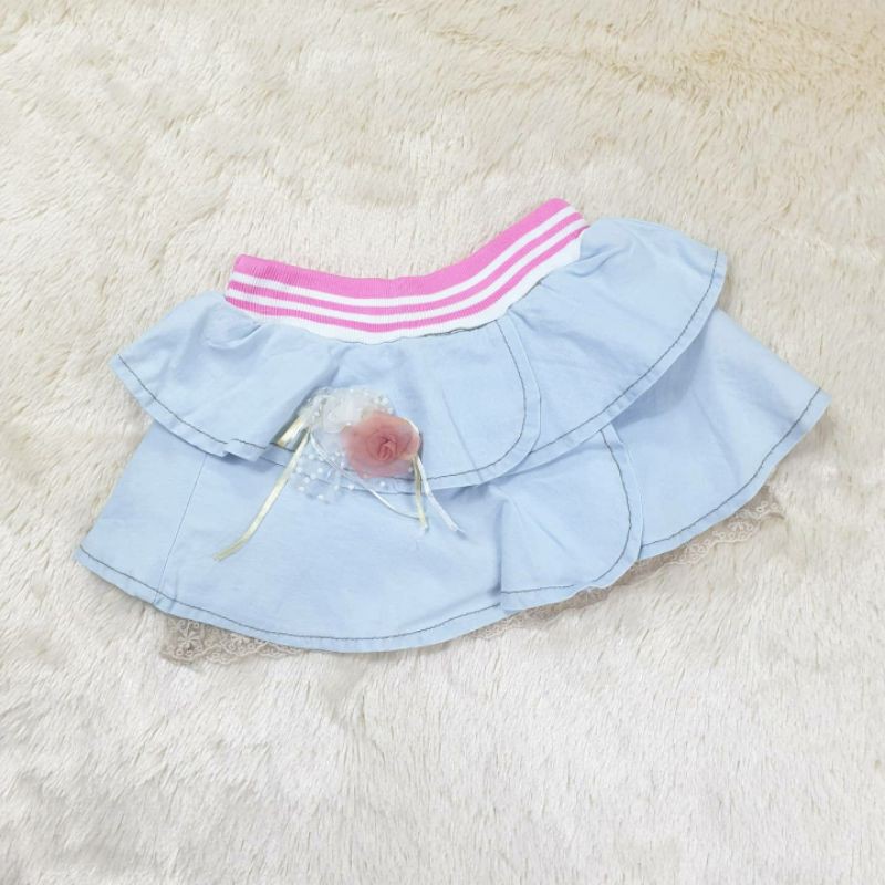 bawahan rok pendek mini anak cewek import