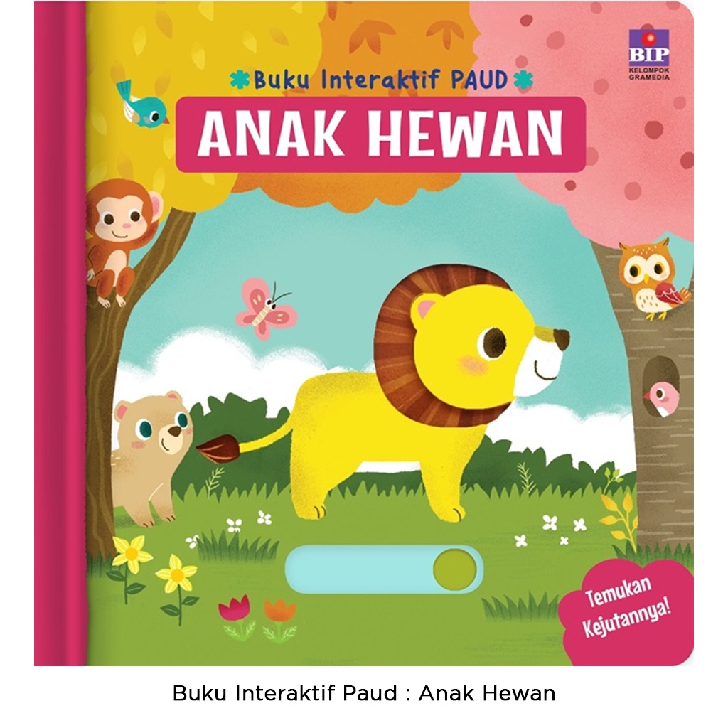 Gramedia Bali - Buku Interaktif Paud : Anak Hewan