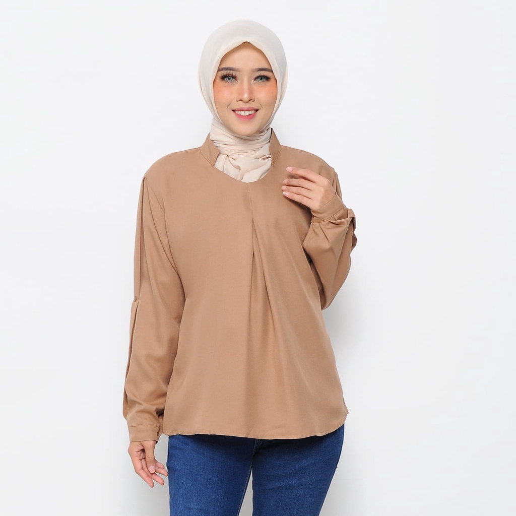 ATASAN STELLA BLOUSE WANITA TERBARU OVERSIZED