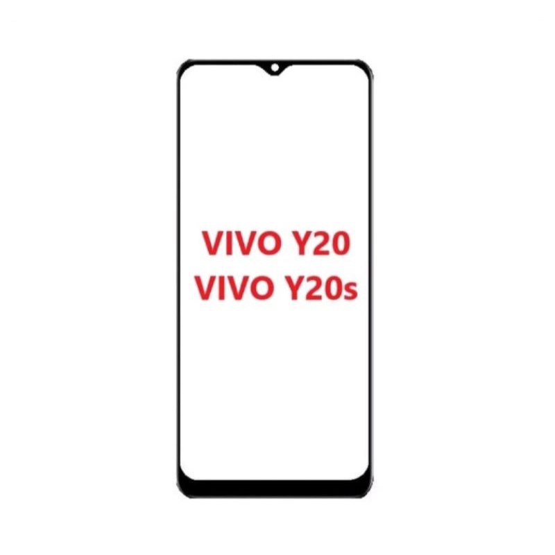 Glass Kaca Lcd Vivo Y20 Y12S Y20S Y20i Y30 Universal Plus Oca Original