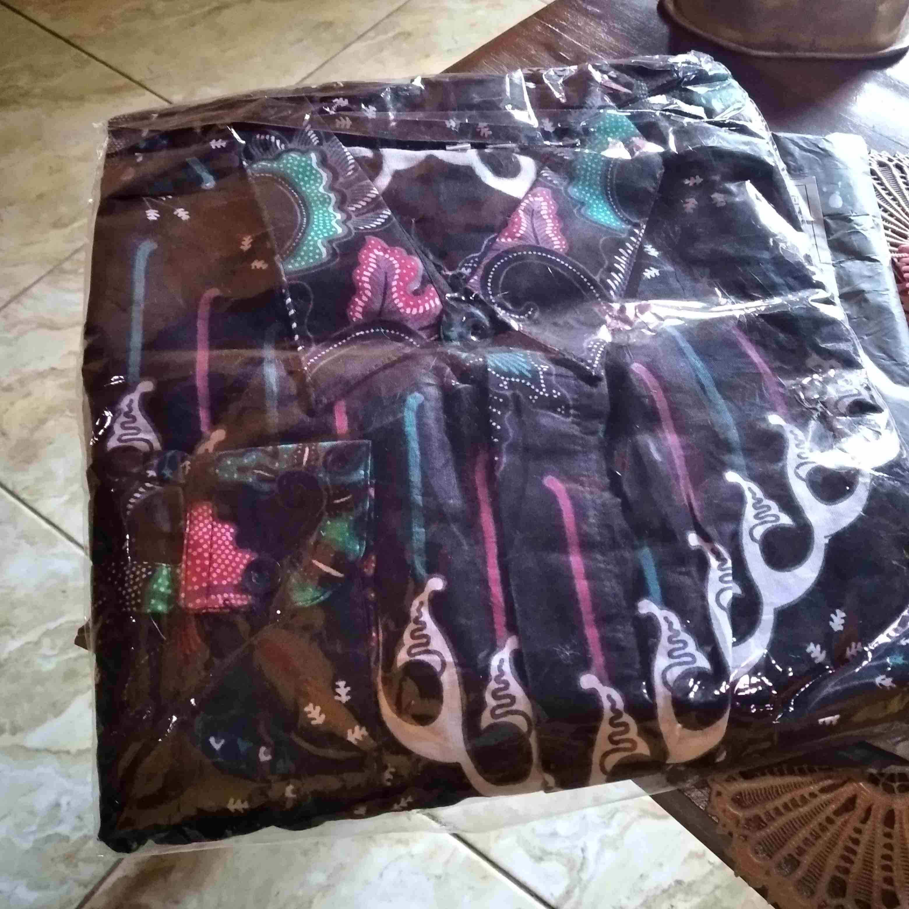 Batik Couple Keluarga Sania Ruffle Ori Ndoro Jowi Dnt Kupu Kupu Abu