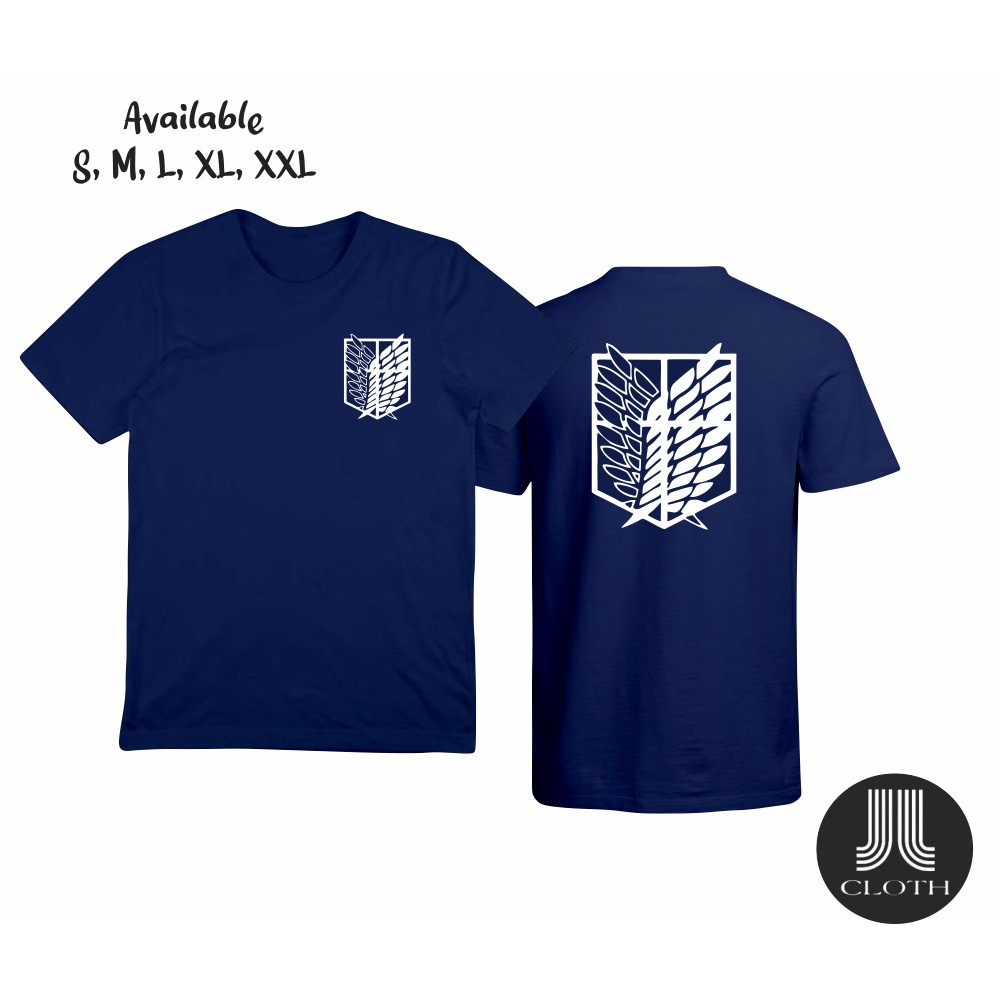 KAOS ANIME SNK SHINGEKI NO KYOJIN ATTACK ON TITAN AOT SCOUTING LEGION PASUKAN PENGINTAI