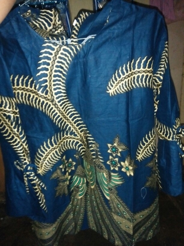 Baju Batik Wanita - Batik Wanita Modern Monalisa Genes M,l,xl,xxl Asli Pekalongan