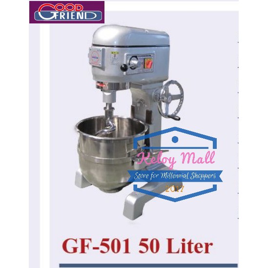 Mixer Roti Taiwan 50 Liter Jumbo 15 Kg Adonan GF-501