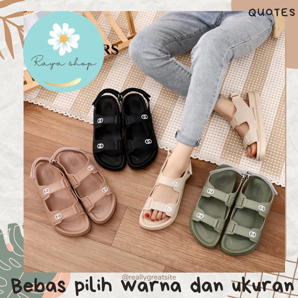 Sandal Tali Jelly LXX Sendal Import Vogue 1962(sendal gunung cewek)