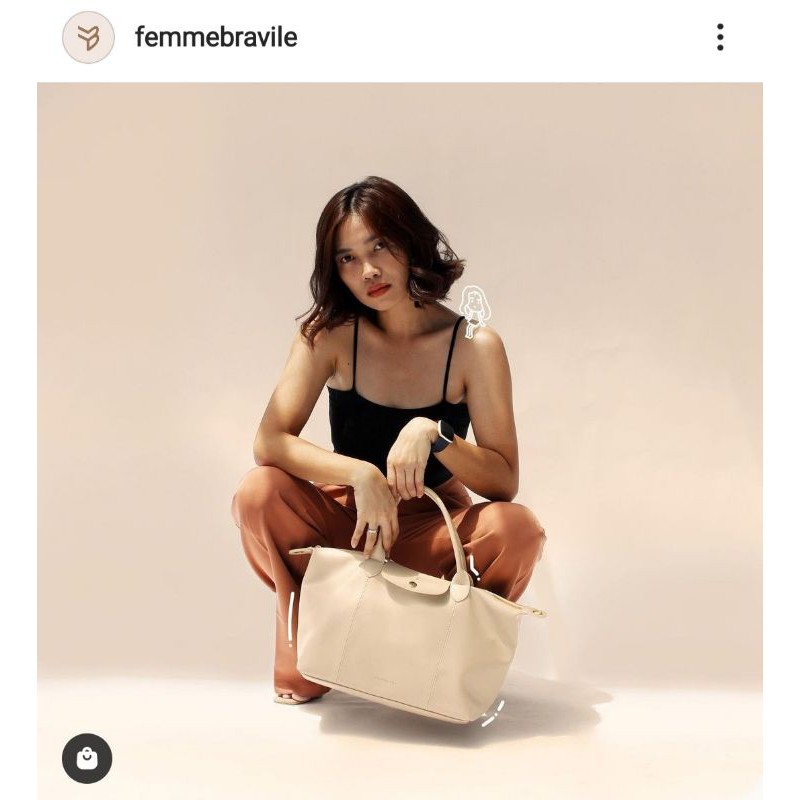 [Preloved] Femmebravile Jennie Bag 31,5 Cream