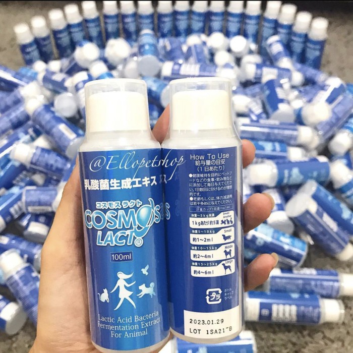 Obat Anjing - Cosmoslact Pet Japan / Vitamin Bulu Anjing / Obat Jamur Anjing