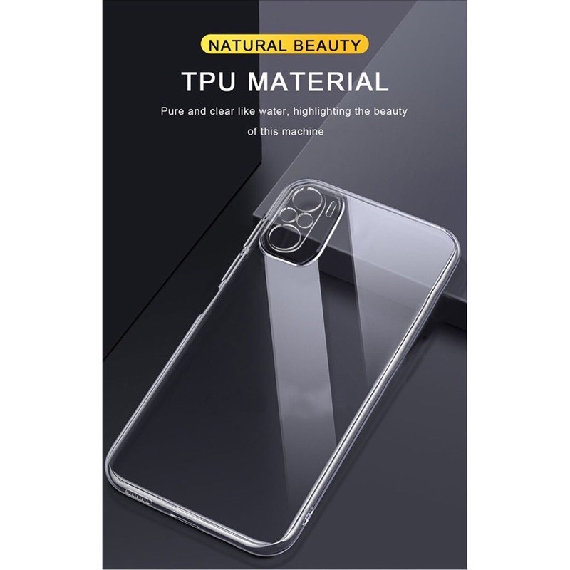 Case Softcase Xiaomi Redmi Note 10 Pro Camera Protection Crystal Case Original