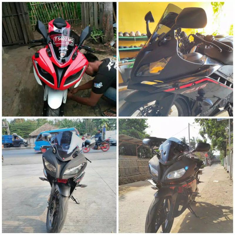 COVER HEADLAMP R15 V2 MODEL HEADLAMP NINJA ZX 636