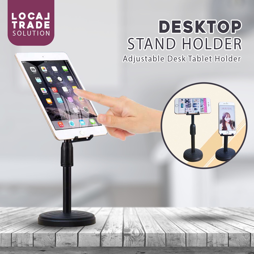 Erilles Lazypod Stand Smartphone Universal Adjustable Desk Tablet Holder Dudukan HP Tablet