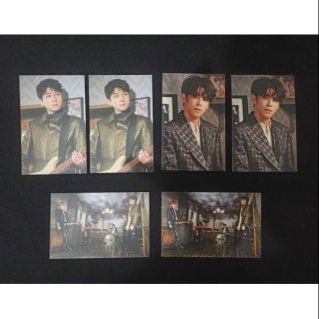 DAY6 SUNGJIN/WONPIL/GROUP SUBK PHOTOCARD