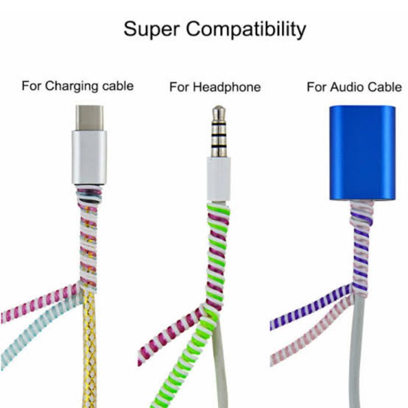 Pelindung kabel 2 warna/ Kabel Charger/ Kabel headset/ Cord Protector 2 warna