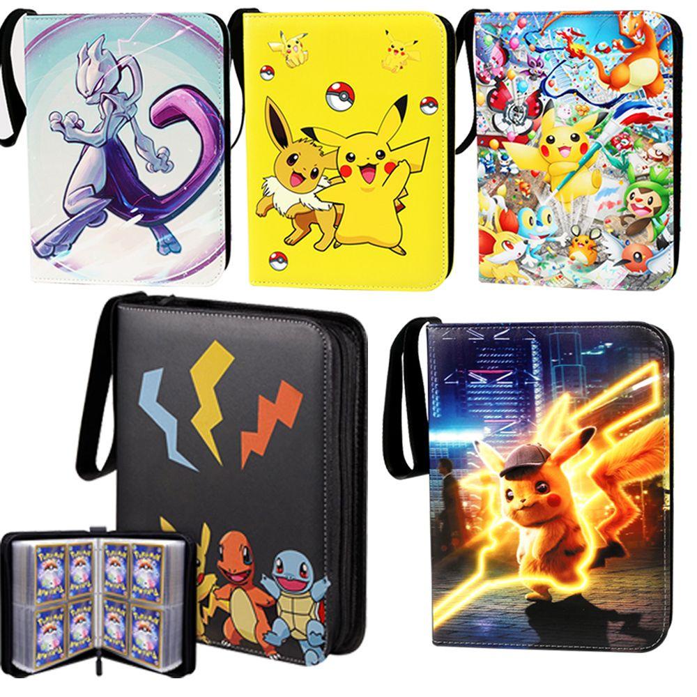 Buku Album Holder Kartu Pokemon Pikachu 4 Saku Untuk Hadiah Natal