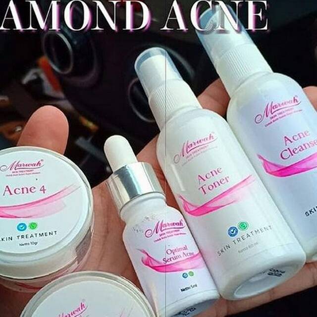 Paket Marwah Diamond Acne Skincare Shopee Indonesia