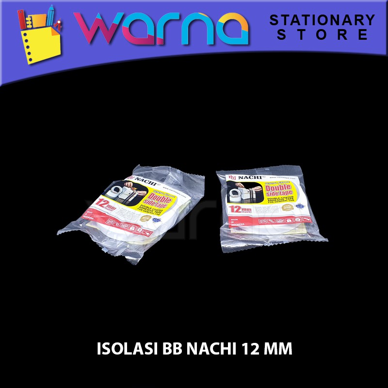 

ISOLASI DOUBLE TAPE/ BOLAK-BALIK NACHI 12 MM