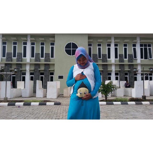 gamis lebaran ibu hamil longdress hamil