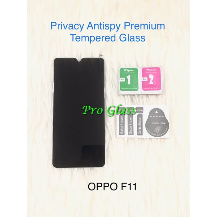 OPPO F11 Privacy Anti Spy / Antispy Premium Tempered Glass Magic Glass