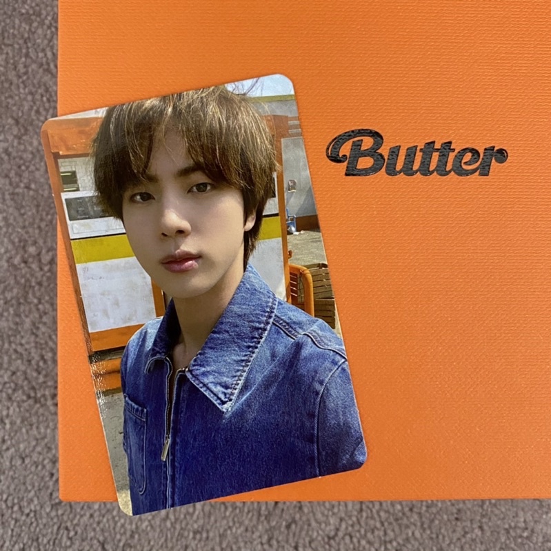 Official Photocard BTS Butter Peaches Version POB Weverse - JIN