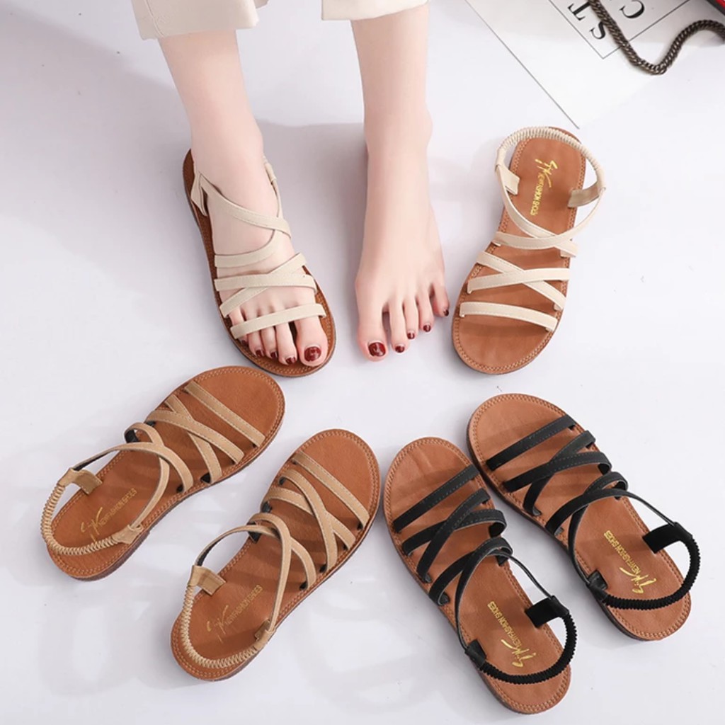 Flat Shoes Tali Lilit MH14 Women Beauty Original / Premium Terbaru Korea 2021