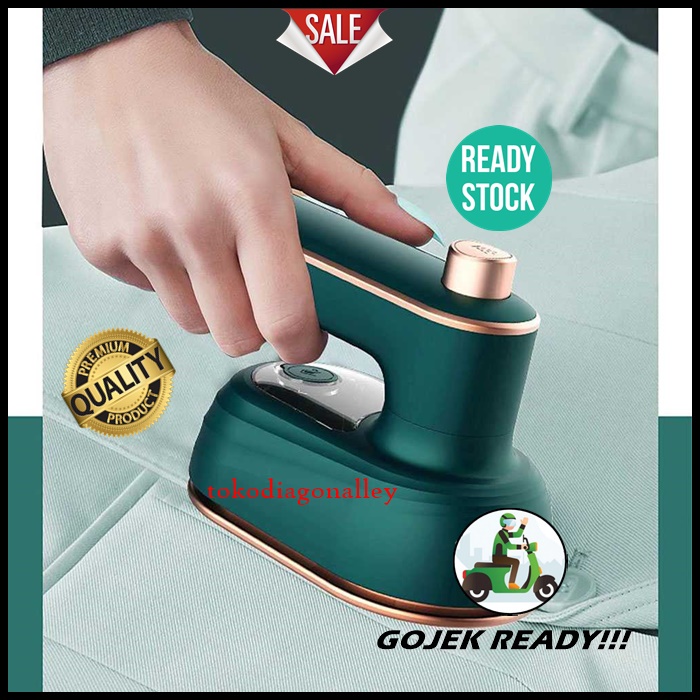 Setrika Uap Mini Seterika Travelling Setrika Kecil Setrika Lipat Praktis Watt Kecil Steamer Ironing 