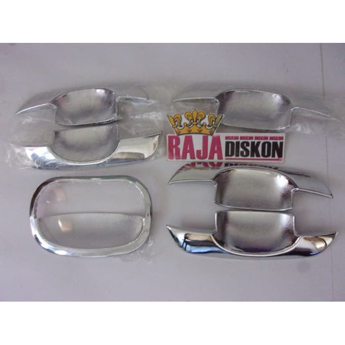 PAKET OUTER MANGKOK + TANK COVER CHROME RUSH 2006 - 2017