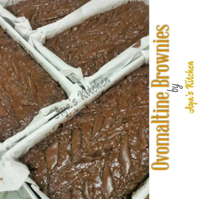 

Ovomaltine Brownies
