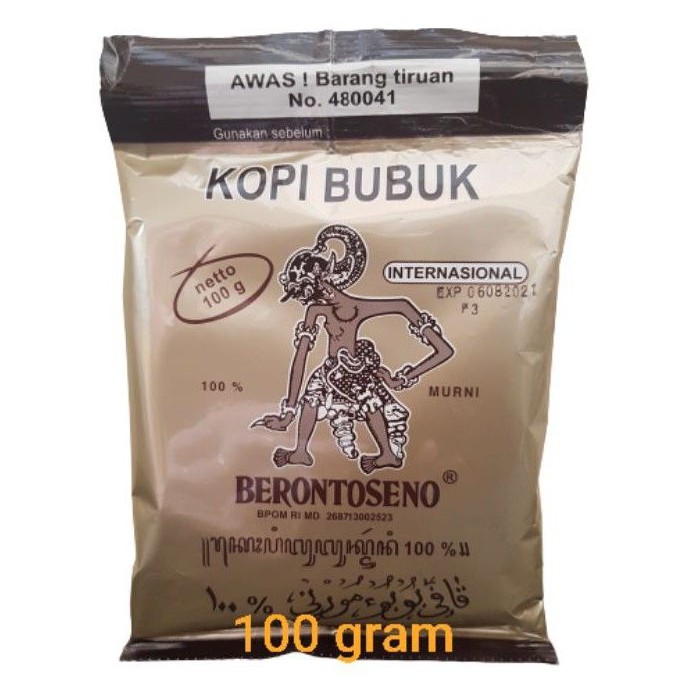 

Kopi Bubuk Berontoseno Internasional 100 gram