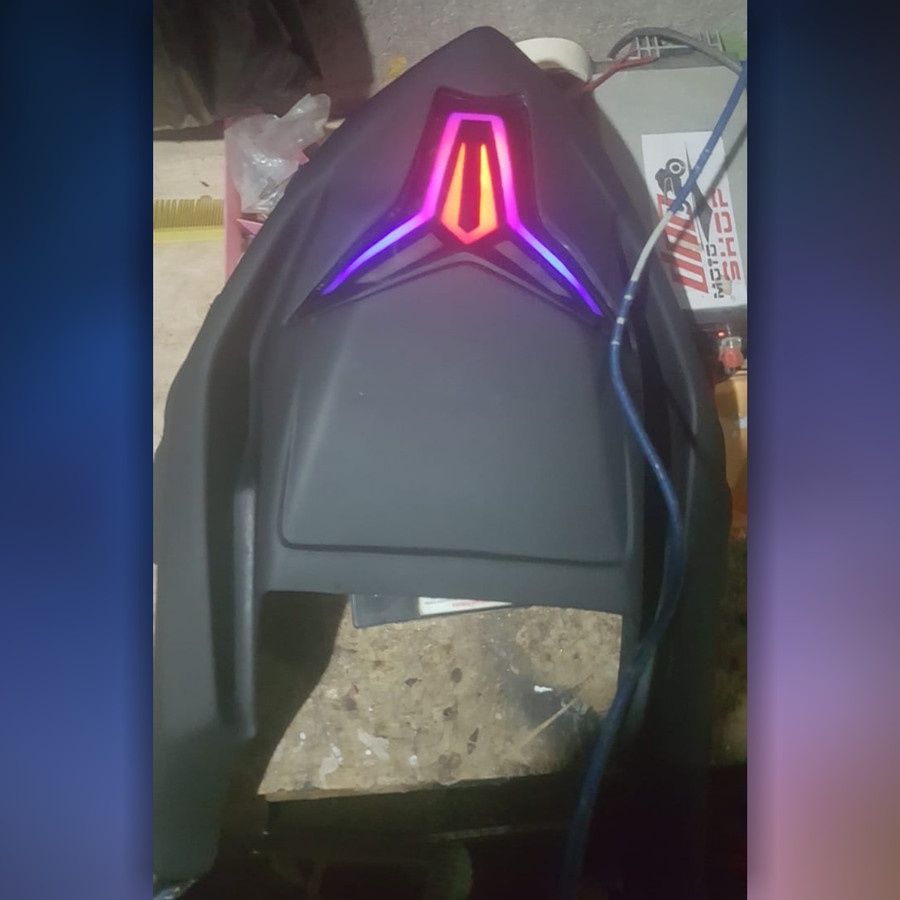 UNDERTAIL AEROX 155 CUSTOM LAMPU ZX25R |POTONG RANGKA|